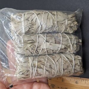 White Sage sticks smudge sticks 3 pack